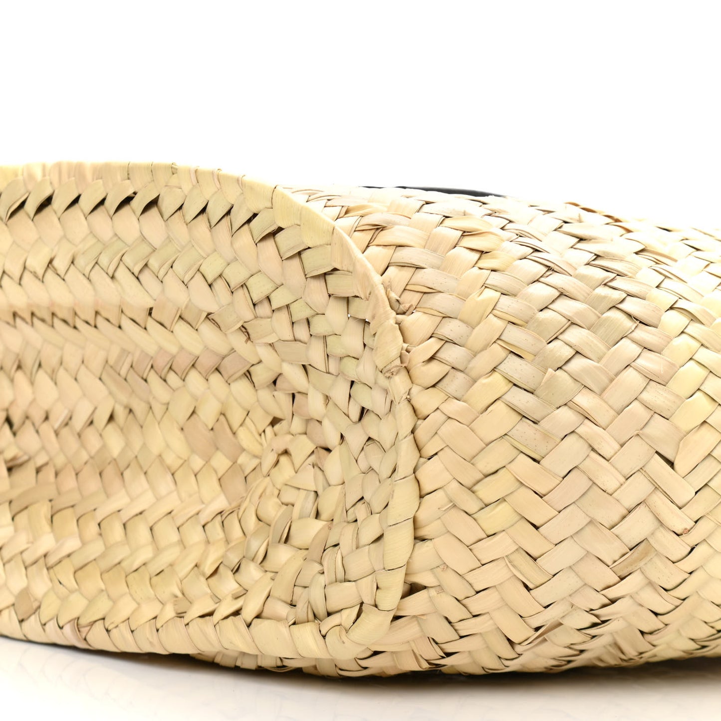 Raffia Basket Tote Bag Natural Tan