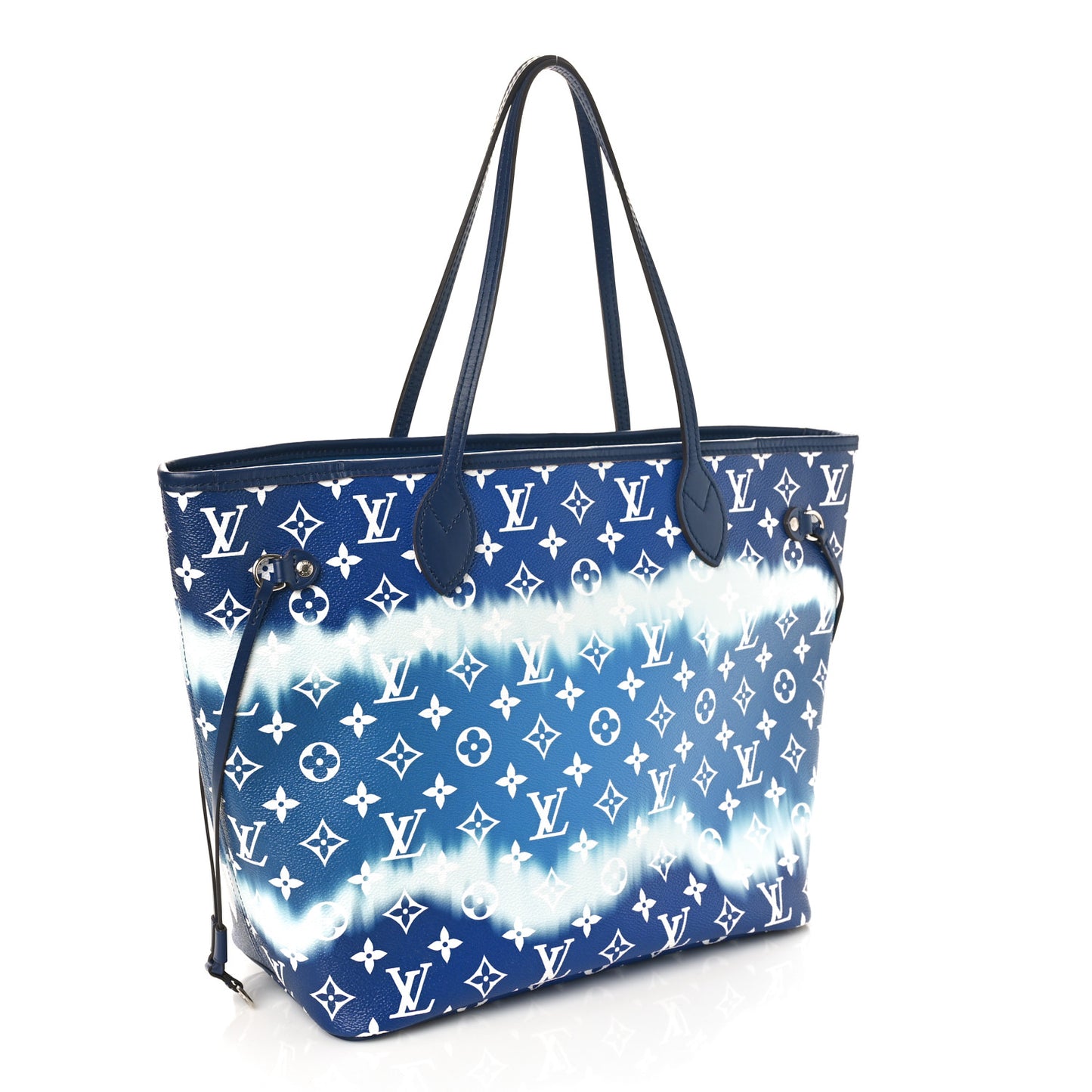 Monogram Escale Neverfull MM Blue