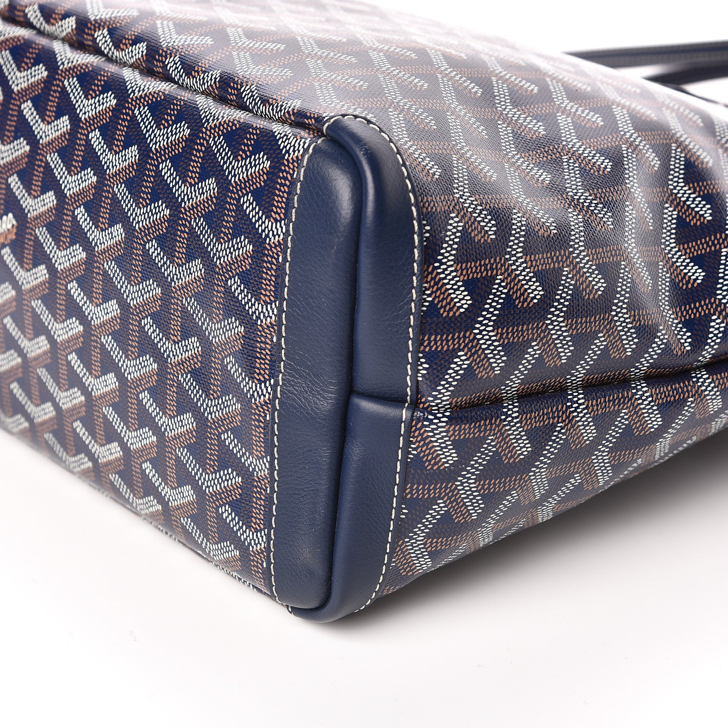 Goyard Goyardine Artois PM Navy 9 of 10