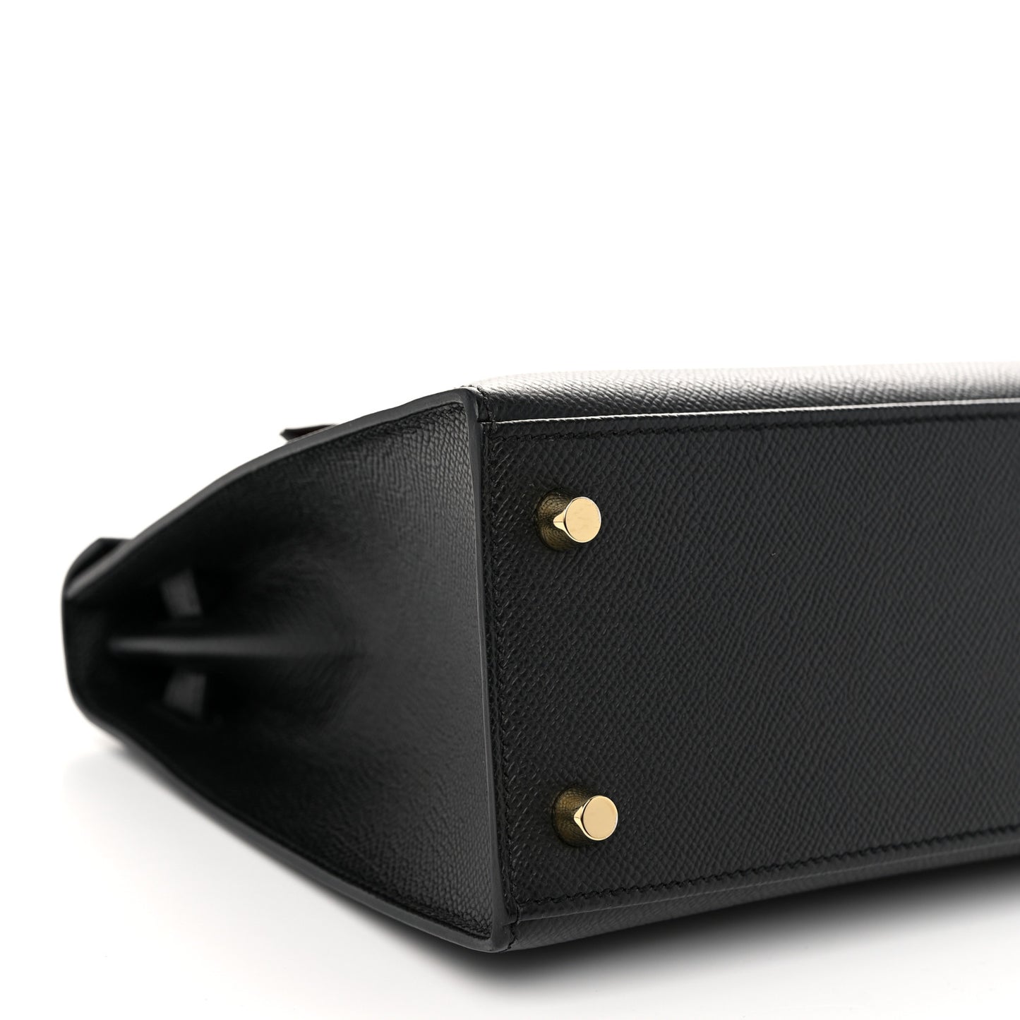 Epsom Horseshoe Kelly Sellier 25 Black Rouge Grenat