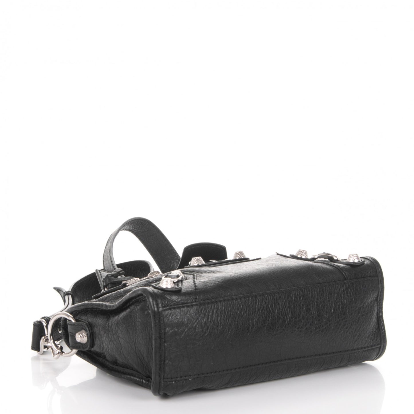 Agneau Giant 12 Silver Hardware Mini City Black