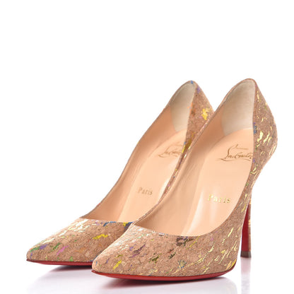 Christian Louboutin Liege Lame Decoltish 100 Pumps 36 Multicolor 3 of 7