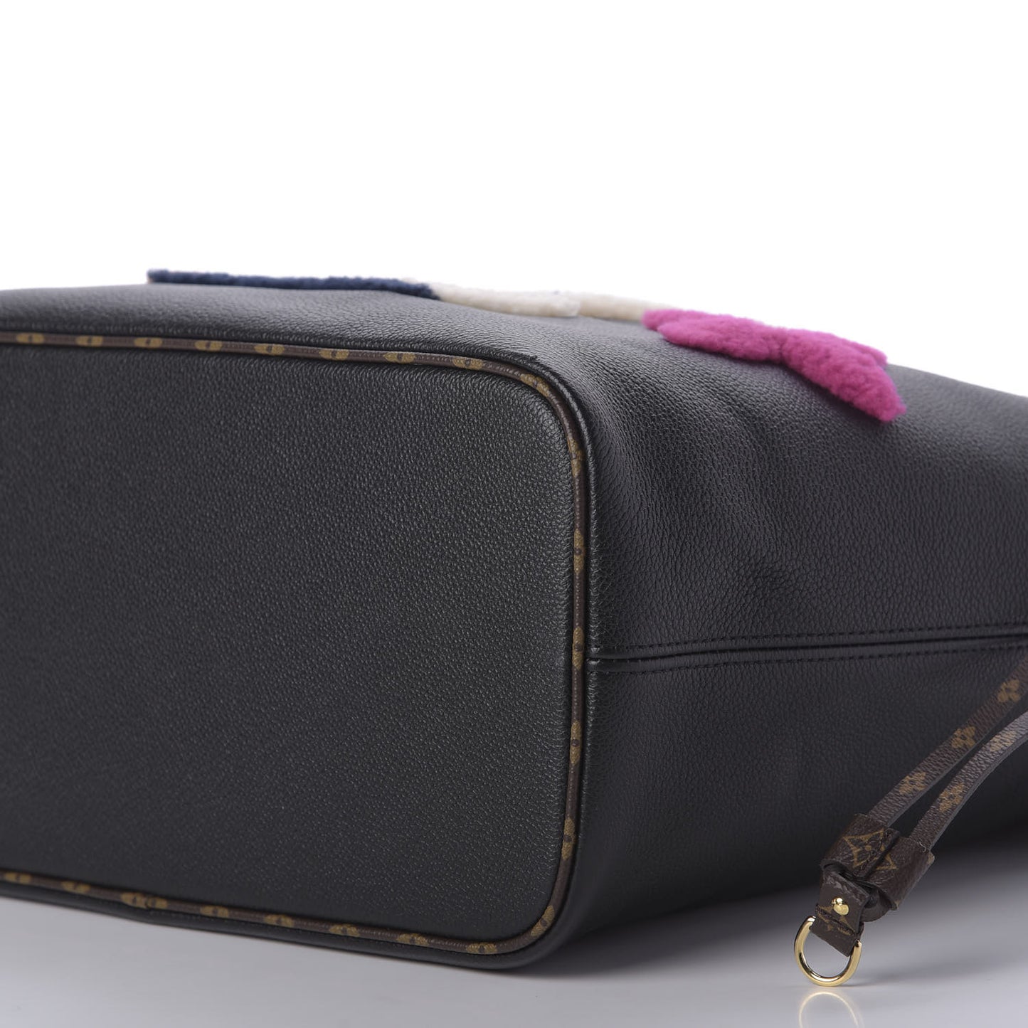 Calfskin Monogram Teddy Neverfull MM Black