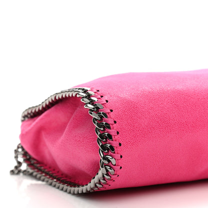Stella McCartney Shaggy Deer Mini Falabella Fold Over Tote Hot Pink 6 of 7