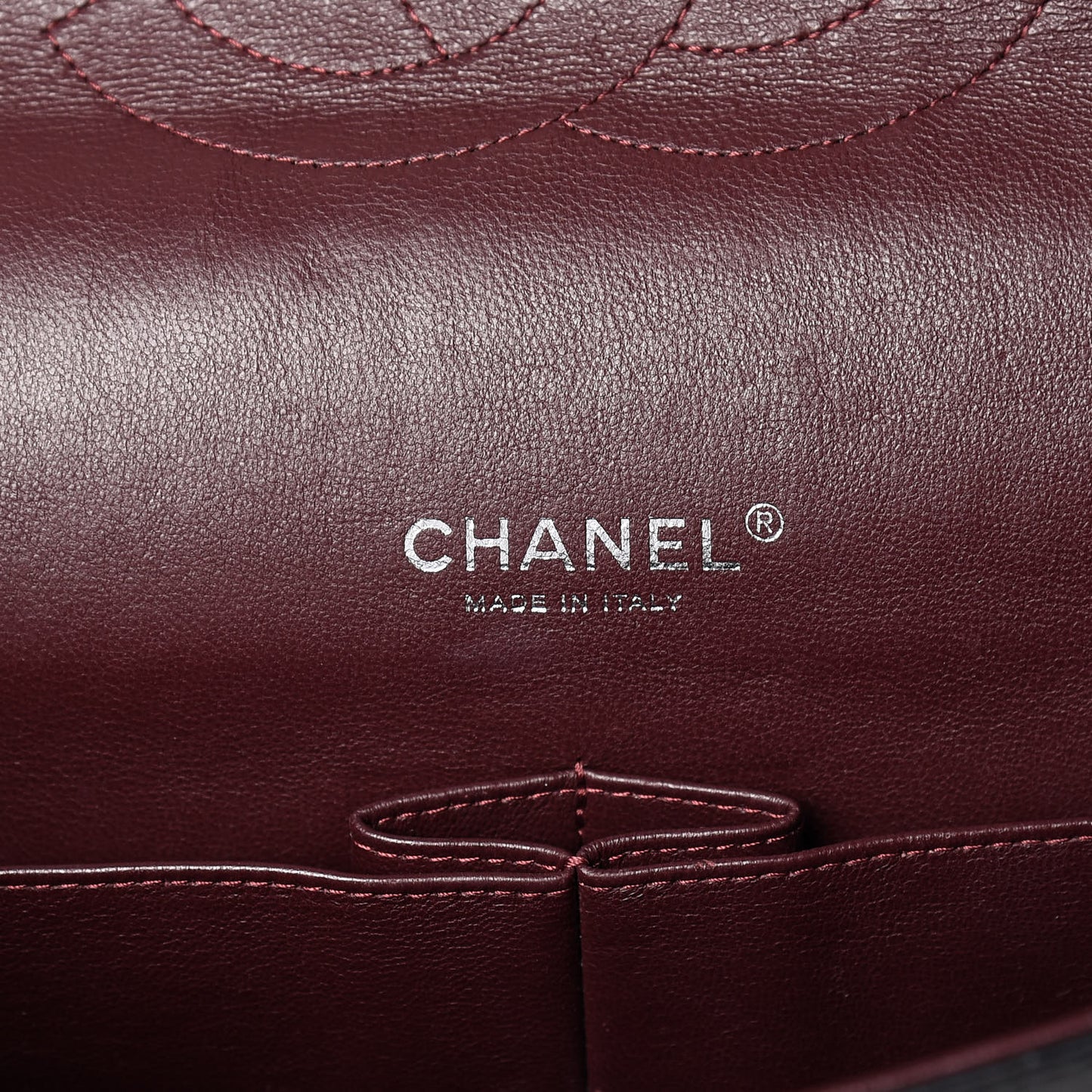 Lambskin Quilted Maxi Double Flap Black