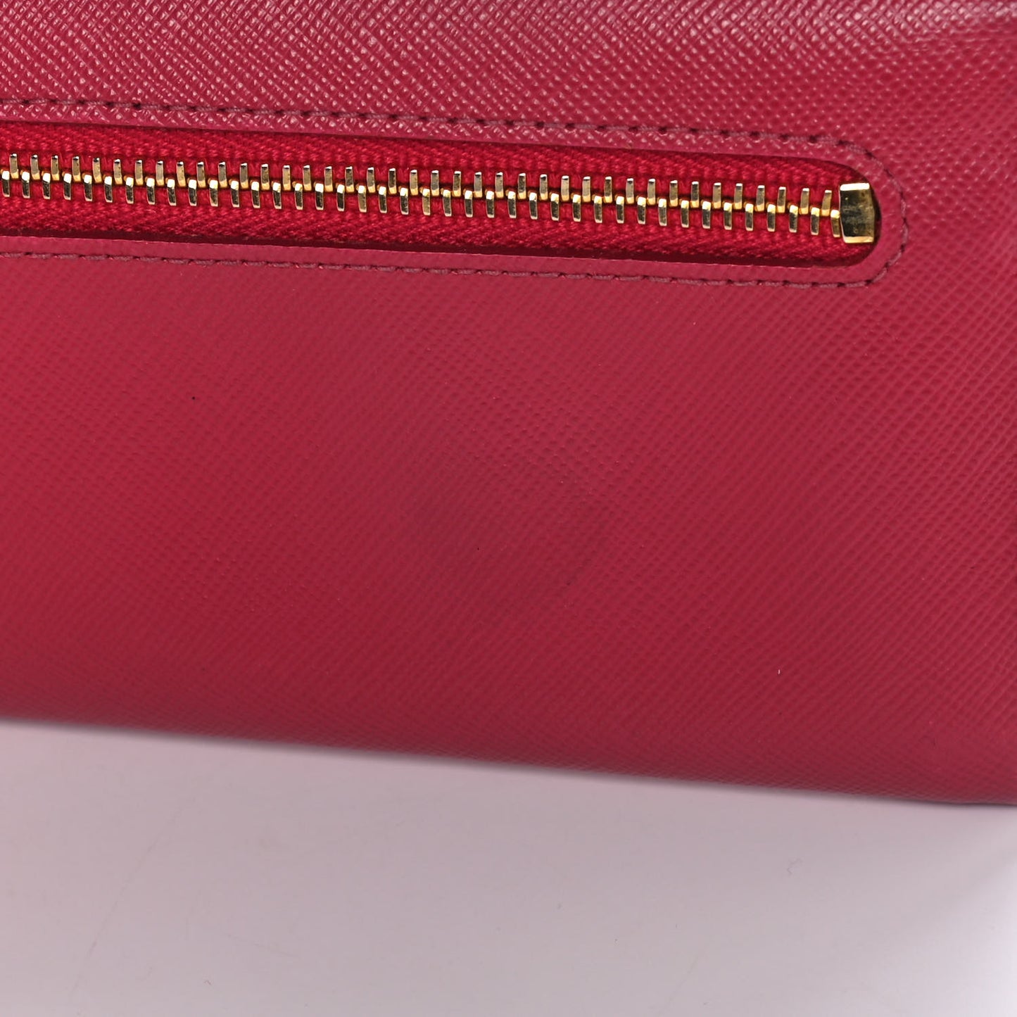 Saffiano Fiocco Bow Continental Wallet Peonia