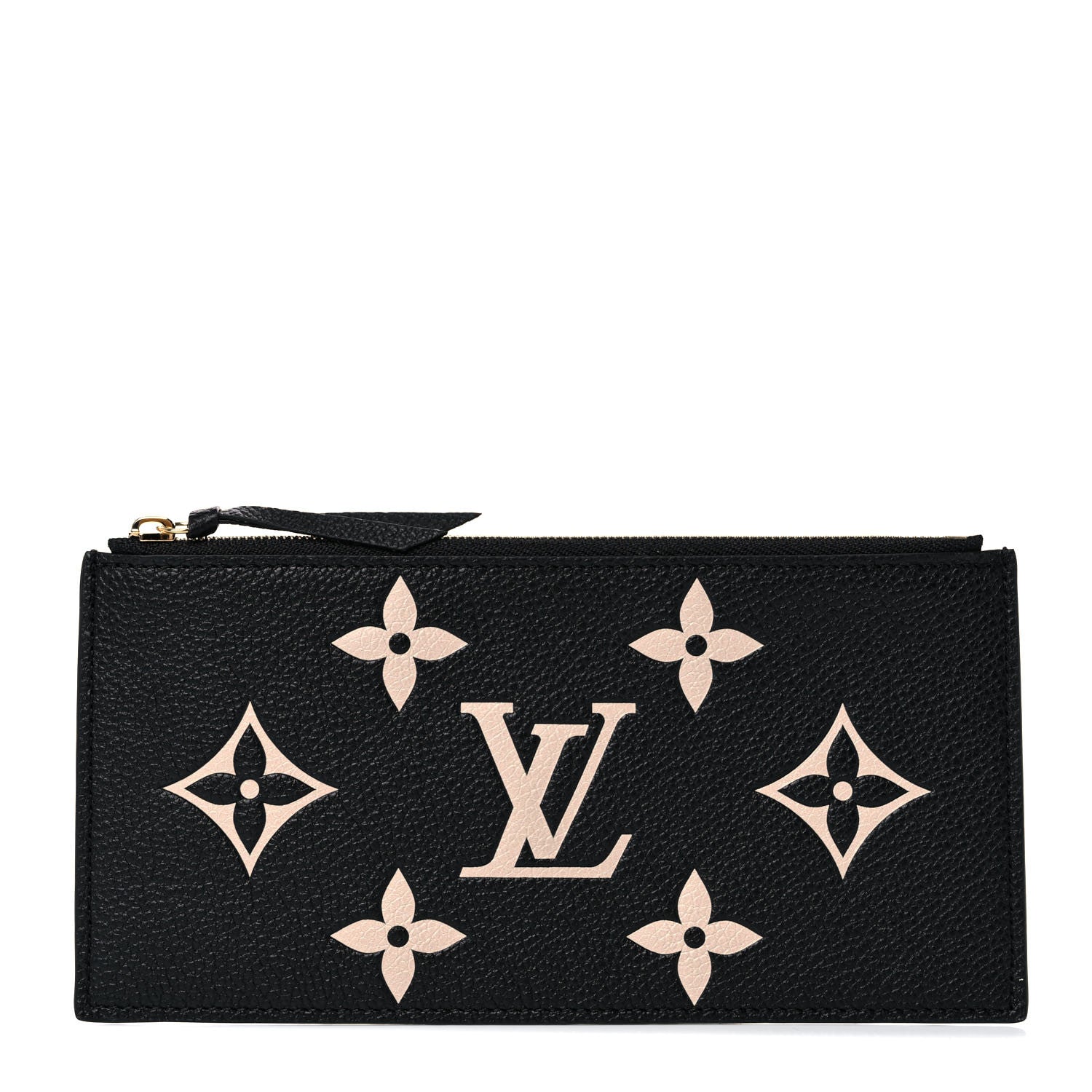 Louis Vuitton Empreinte Monogram Giant Crafty Pochette Felicie Zippered Insert Black 1 of 6