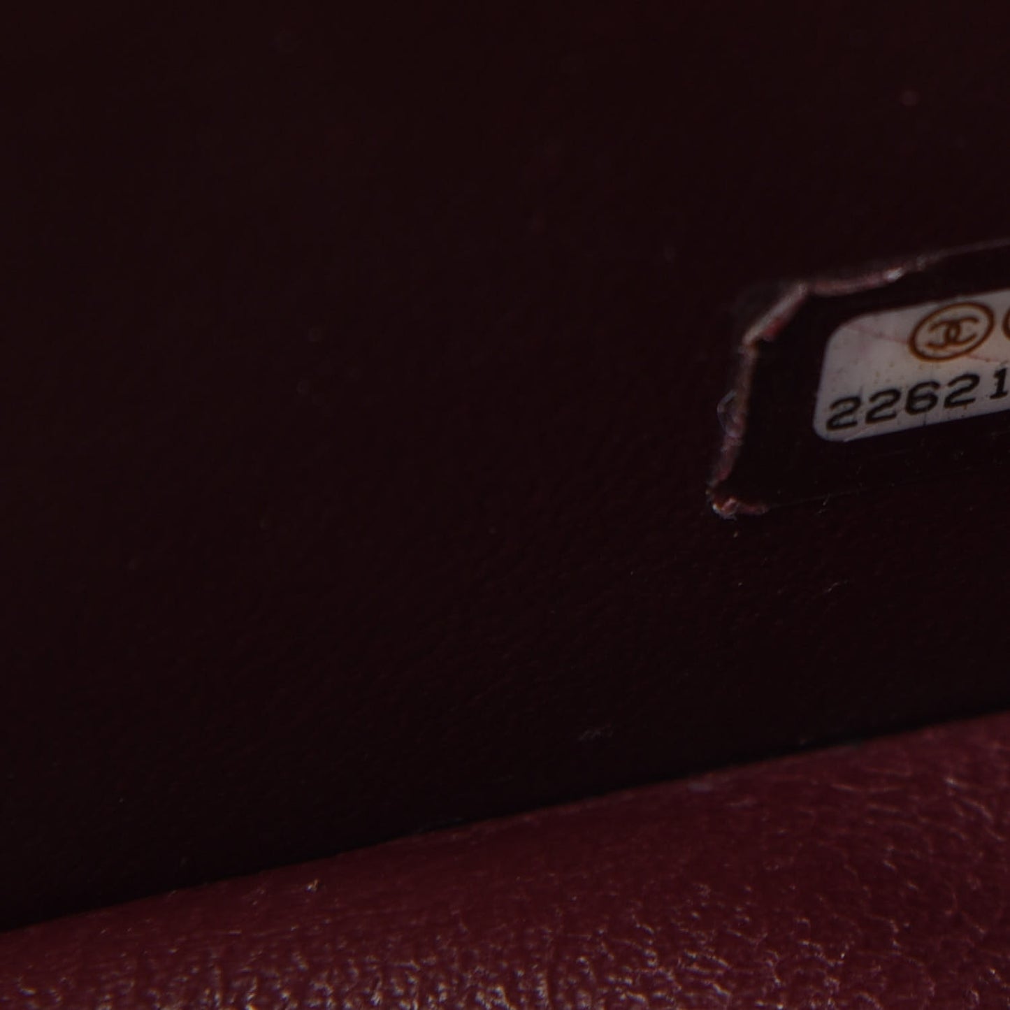 Calfskin Small Propeller Flap Black