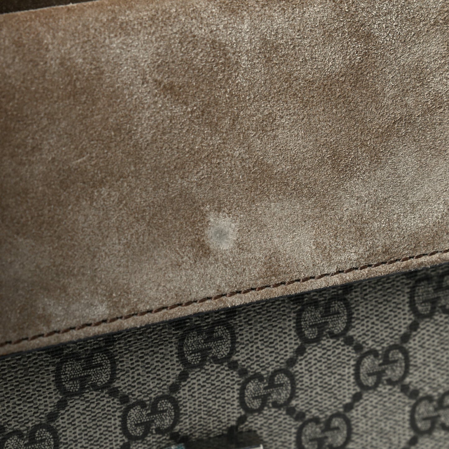 GG Supreme Monogram Mini Dionysus Shoulder Bag Taupe