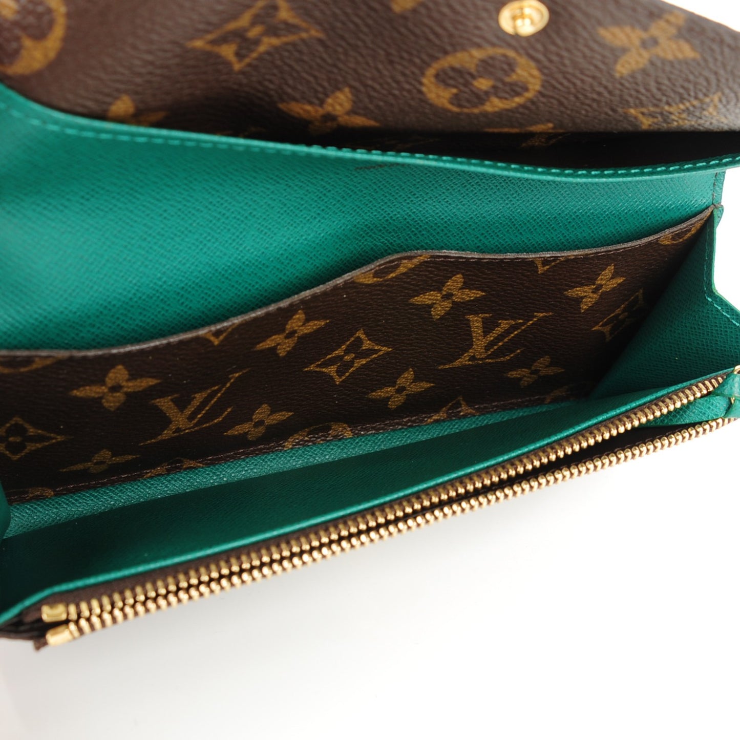 Monogram Emilie Wallet Vert