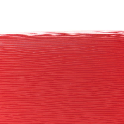 Louis Vuitton Epi Sevigne Clutch Red 7 of 9