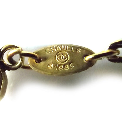 Chanel Gripoix Poured Glass Chain Belt Gold 6 of 6