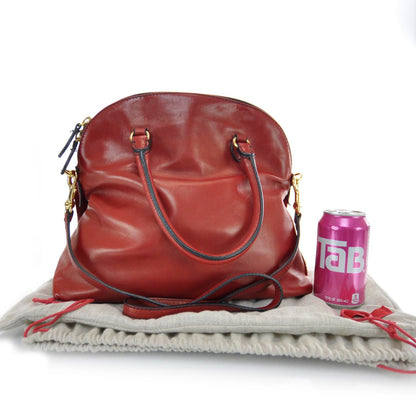 Valentino Garavani Petale Dome Bag Red 3 of 7