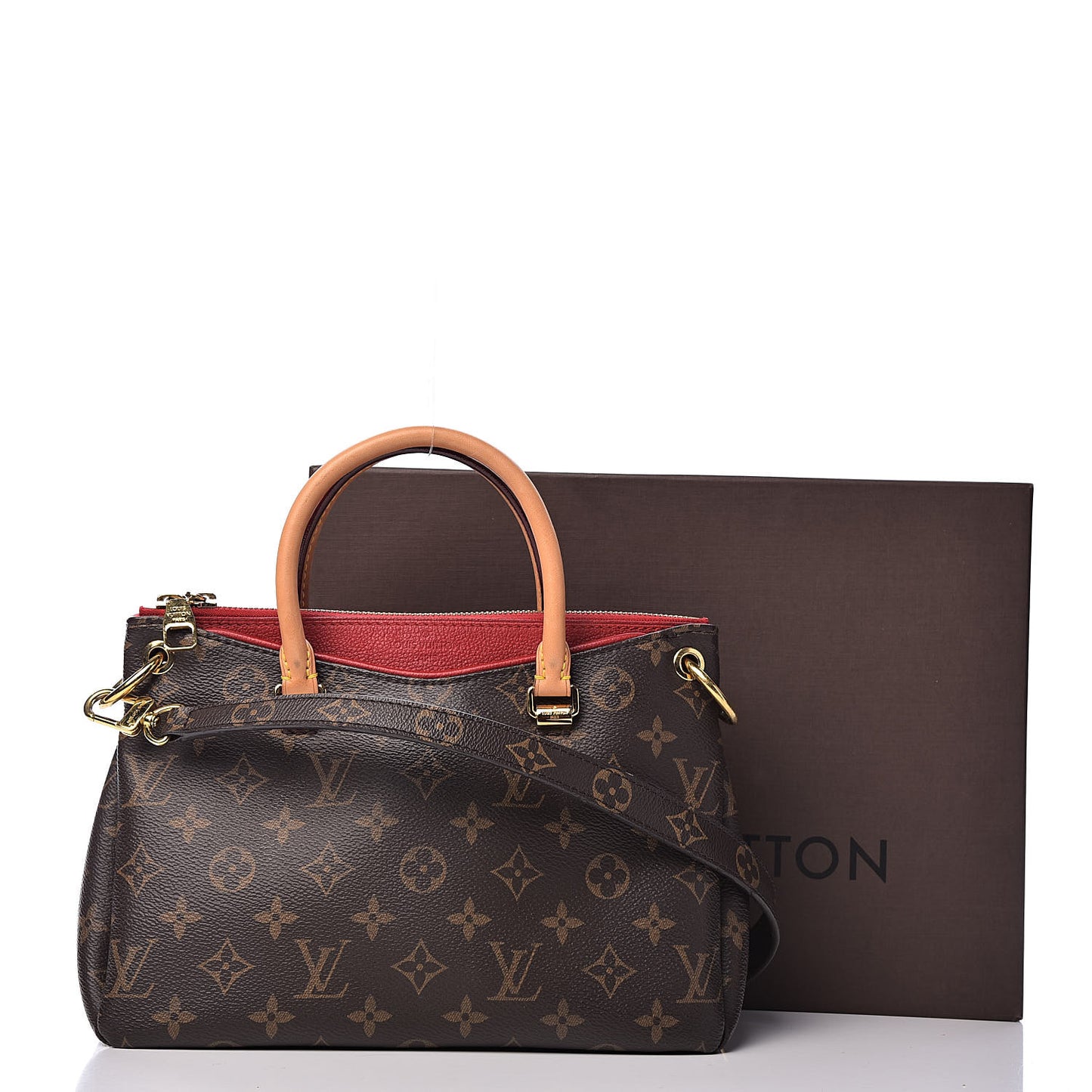 Monogram Pallas BB Cherry