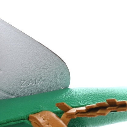 Hermes Milo Lambskin Grigri Rodeo Pegase Horse Bag Charm PM Menthe Sesame Bleu Brume 5 of 5