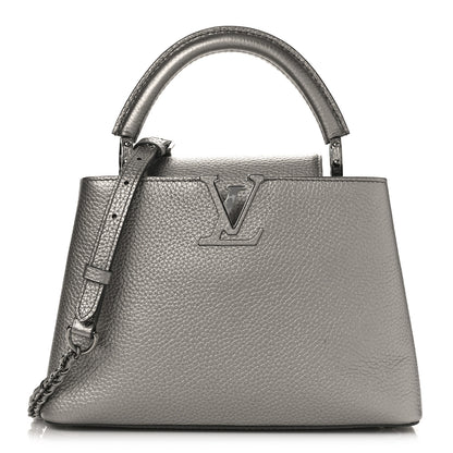 Louis Vuitton Metallic Calfskin Mini Capucines 1 of 8