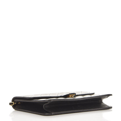 Chanel Lambskin Quilted Medium Single Flap Black 4 of 10