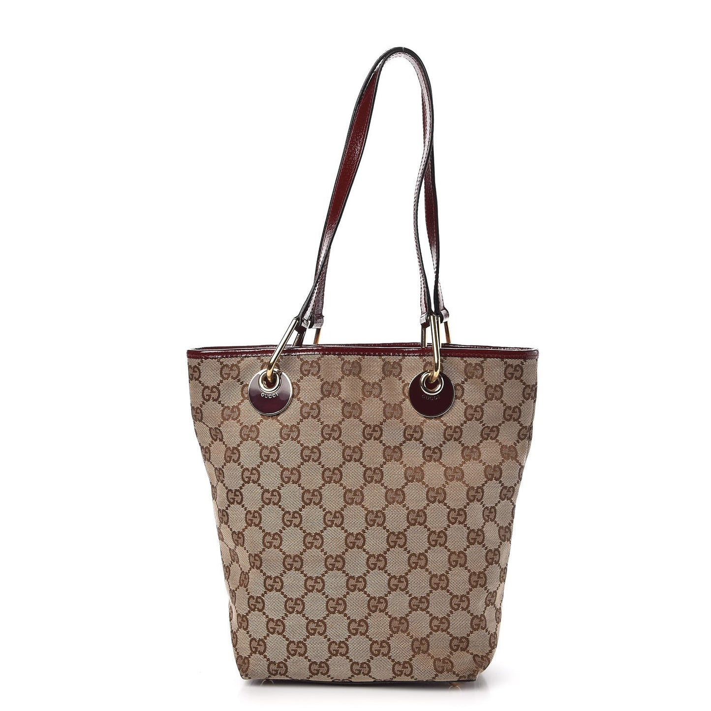 Monogram Small Eclipse Tote Red