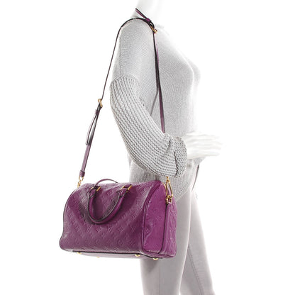 Louis Vuitton Empreinte Speedy Bandouliere 30 Amethyste 2 of 7