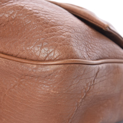 Fendi Crinkled Lambskin Mia Shoulder Flap Camel 15 of 20