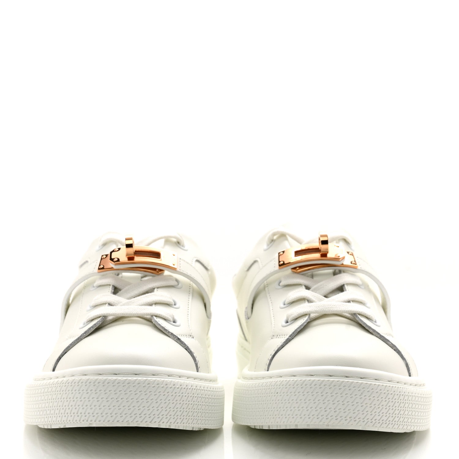 Hermes Calfskin Day Sneakers 38 White 2 of 9
