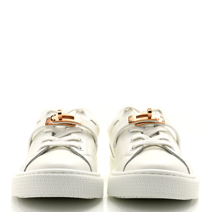 Hermes Calfskin Day Sneakers 38 White 2 of 9