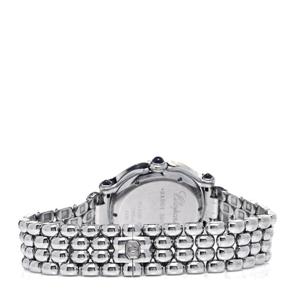 Chopard Stainless Steel 7 Diamond 32mm Happy Sport Quartz Watch 3 of 4