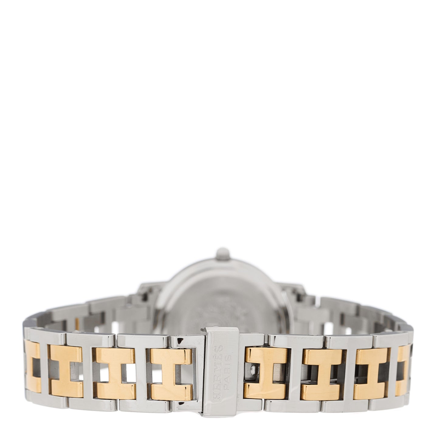 Stainless Steel Mother of Pearl 24mm Clipper Quartz Watch Gold