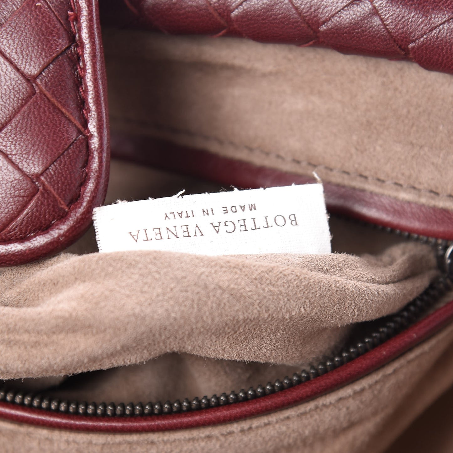 Nappa Intrecciato The Lauren 1980 Clutch Gigolo Red