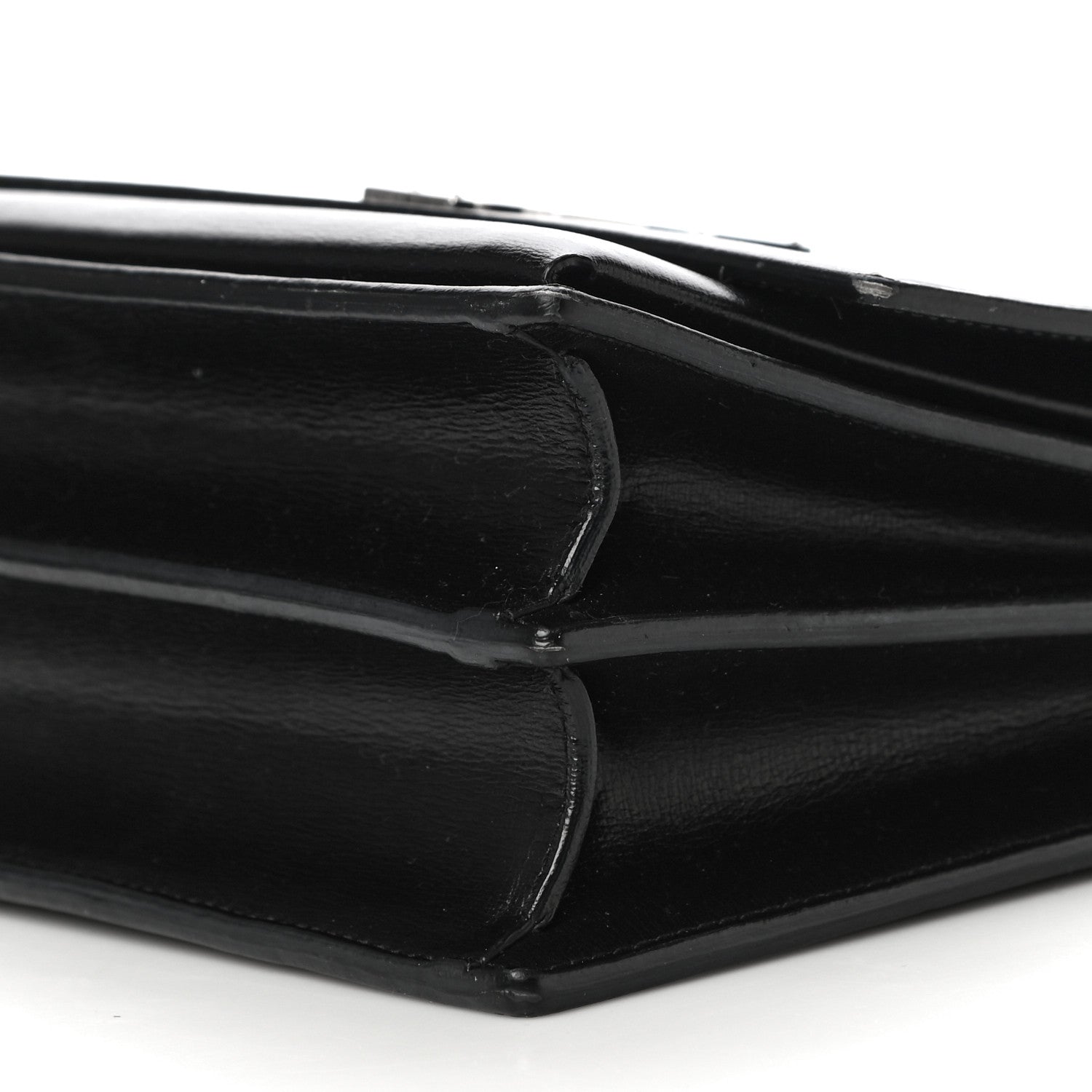 Saint Laurent Calfskin Medium Monogram Sunset Black 10 of 14