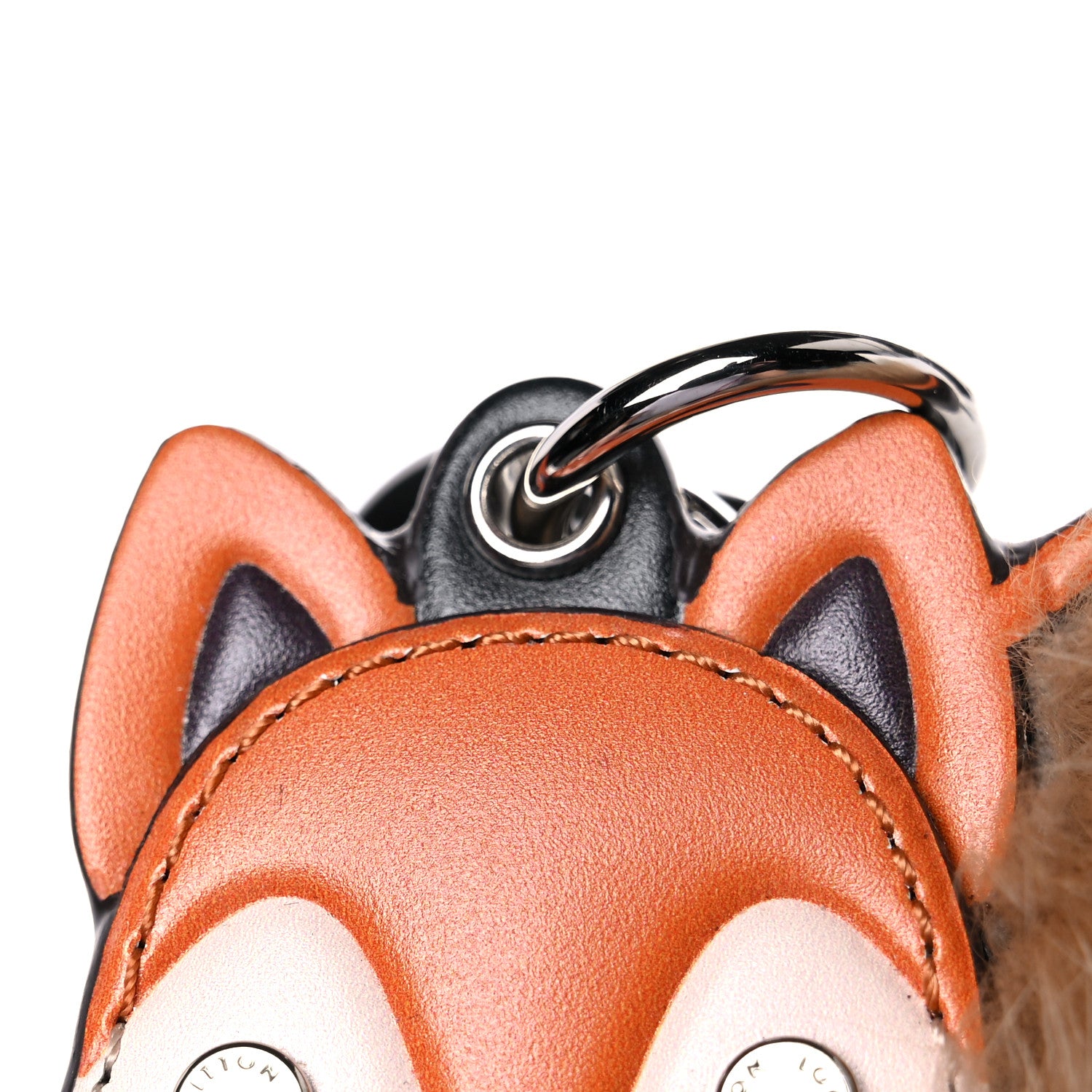 Louis Vuitton Mink Fur Squirrel Bag Charm Key Holder 4 of 4