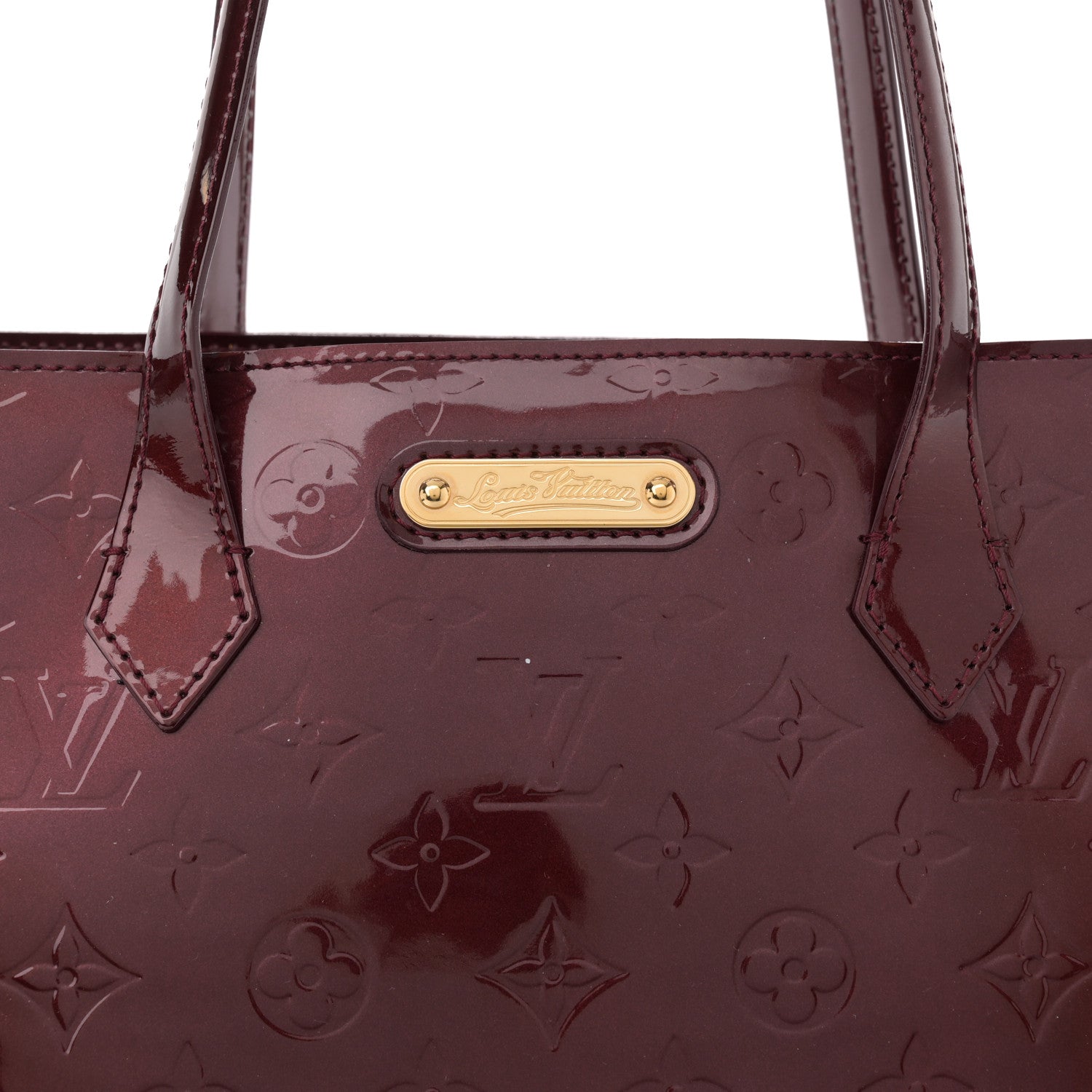 Louis Vuitton Vernis Wilshire MM Rouge Fauviste 7 of 12