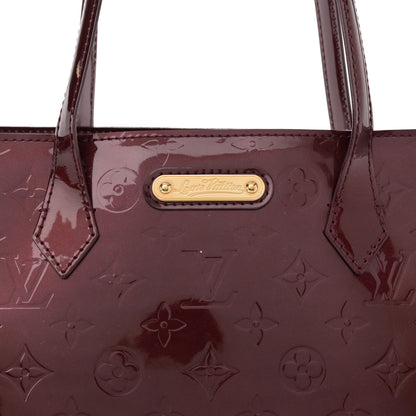 Louis Vuitton Vernis Wilshire MM Rouge Fauviste 7 of 12