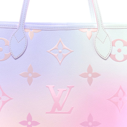 Louis Vuitton Monogram Giant Spring In The City Neverfull MM Sunrise Pastel 9 of 11