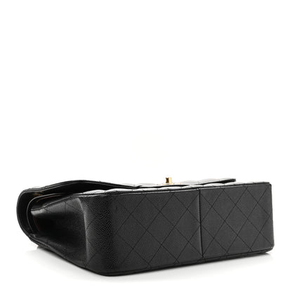 Chanel Caviar Quilted Jumbo Double Flap Black 4 of 11