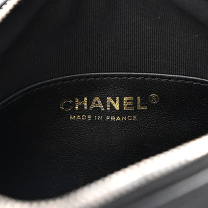 Chanel Calfskin Quilted Small Camera Case Black 6 of 12