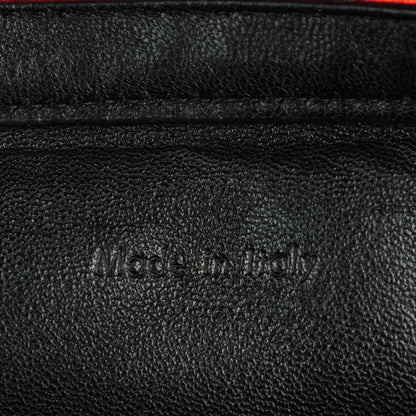 Celine Nappa Side Lock Dragonne Clutch Bright Orange 6 of 7