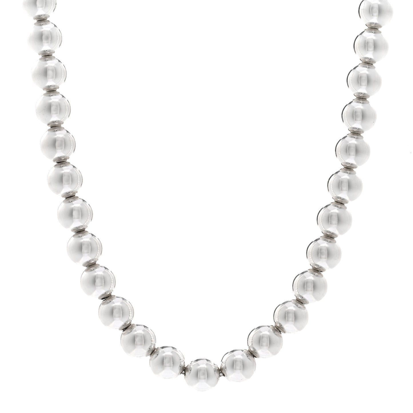 Sterling Silver 10mm HardWear Ball Necklace