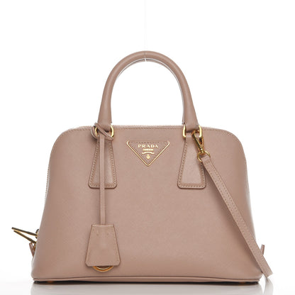 Prada Saffiano Vernice Small Promenade Tote Cammeo 1 of 8