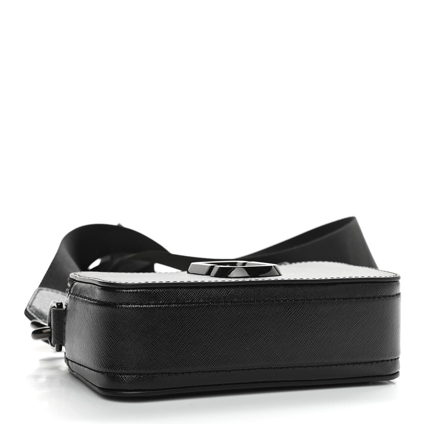 Saffiano Snapshot Camera Bag Black
