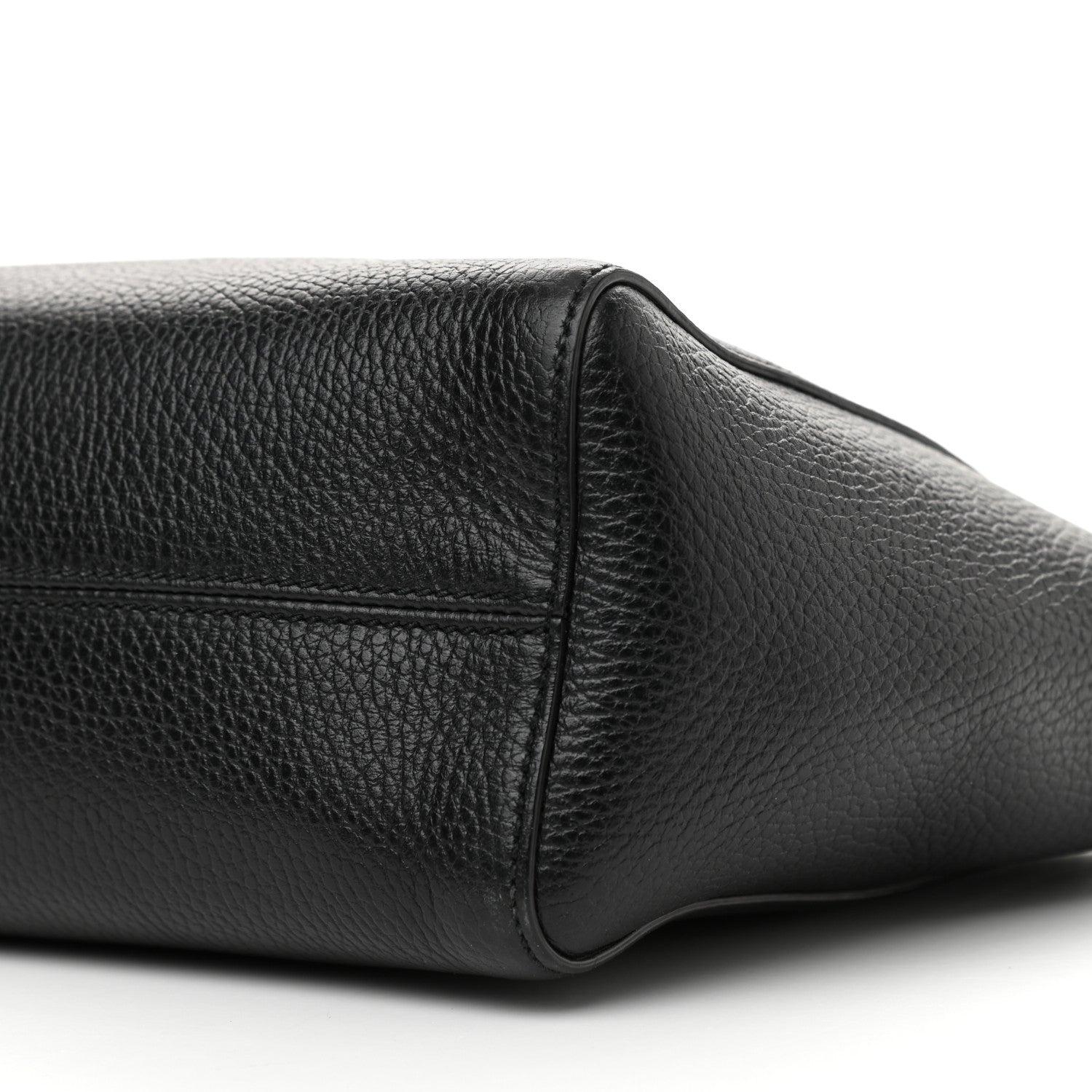 Gucci Dollar Calfskin Mini Swing Top Handle Bag Black 9 of 10