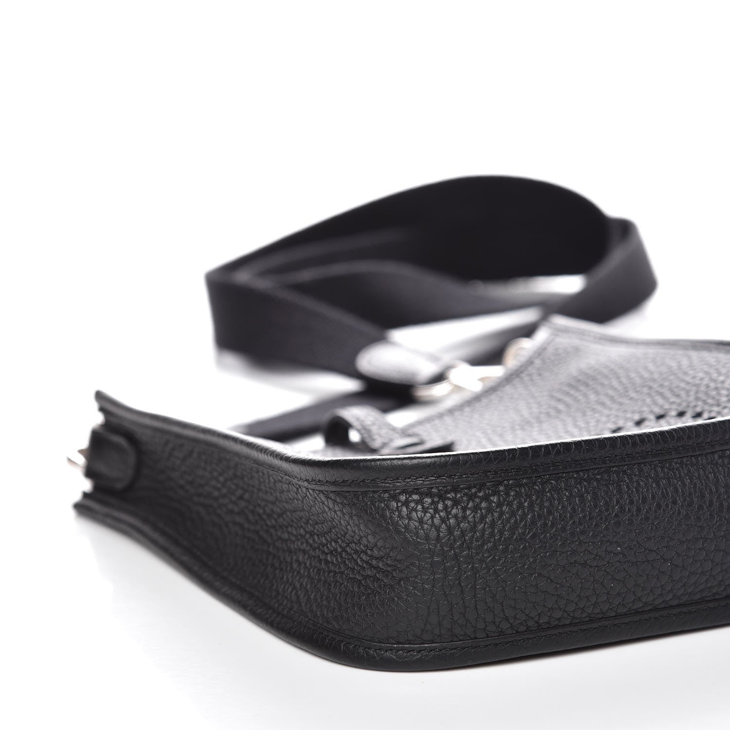 Hermes Taurillon Clemence Evelyne TPM Black 8 of 10