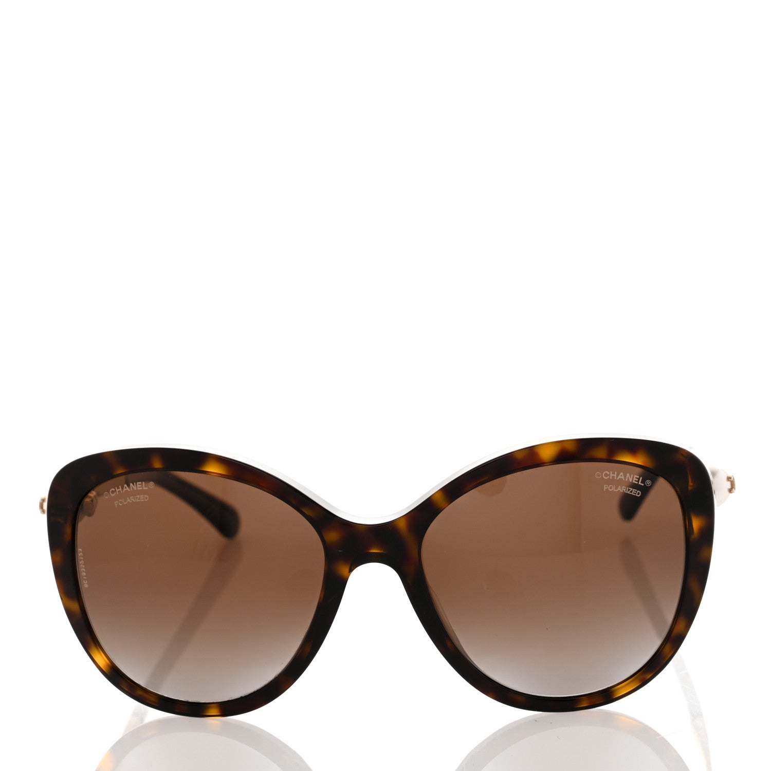 Chanel Pearl Sunglasses 5338-H-A Tortoise 2 of 8