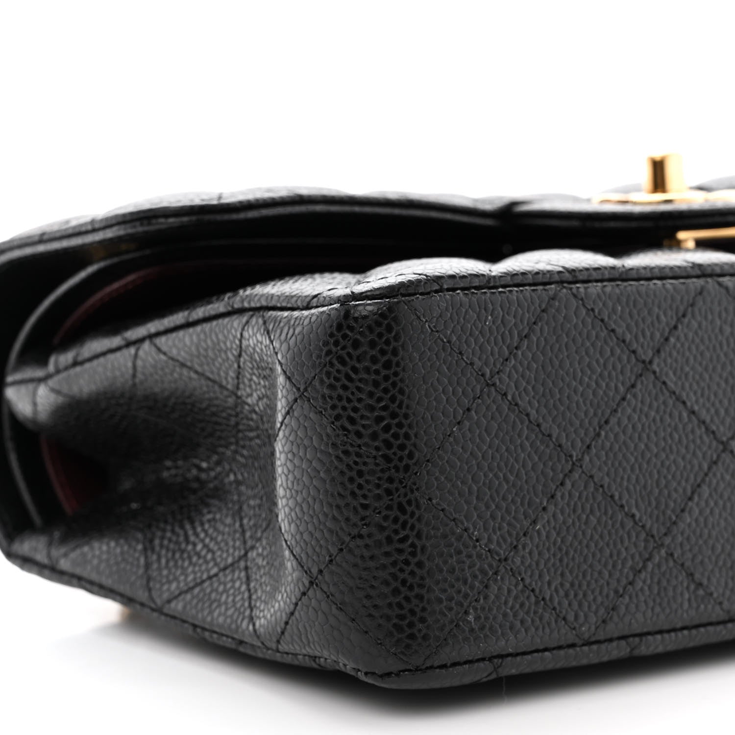 Chanel Caviar Quilted Small Double Flap Black 9 of 11