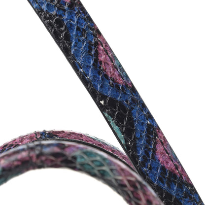 Saint Laurent Snakeskin Curvy Stripe Nano Sac De Jour Multicolor 23 of 23