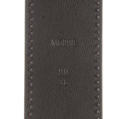 Louis Vuitton Taiga 35mm LV Initiales Belt 90 36 Glacier 4 of 8