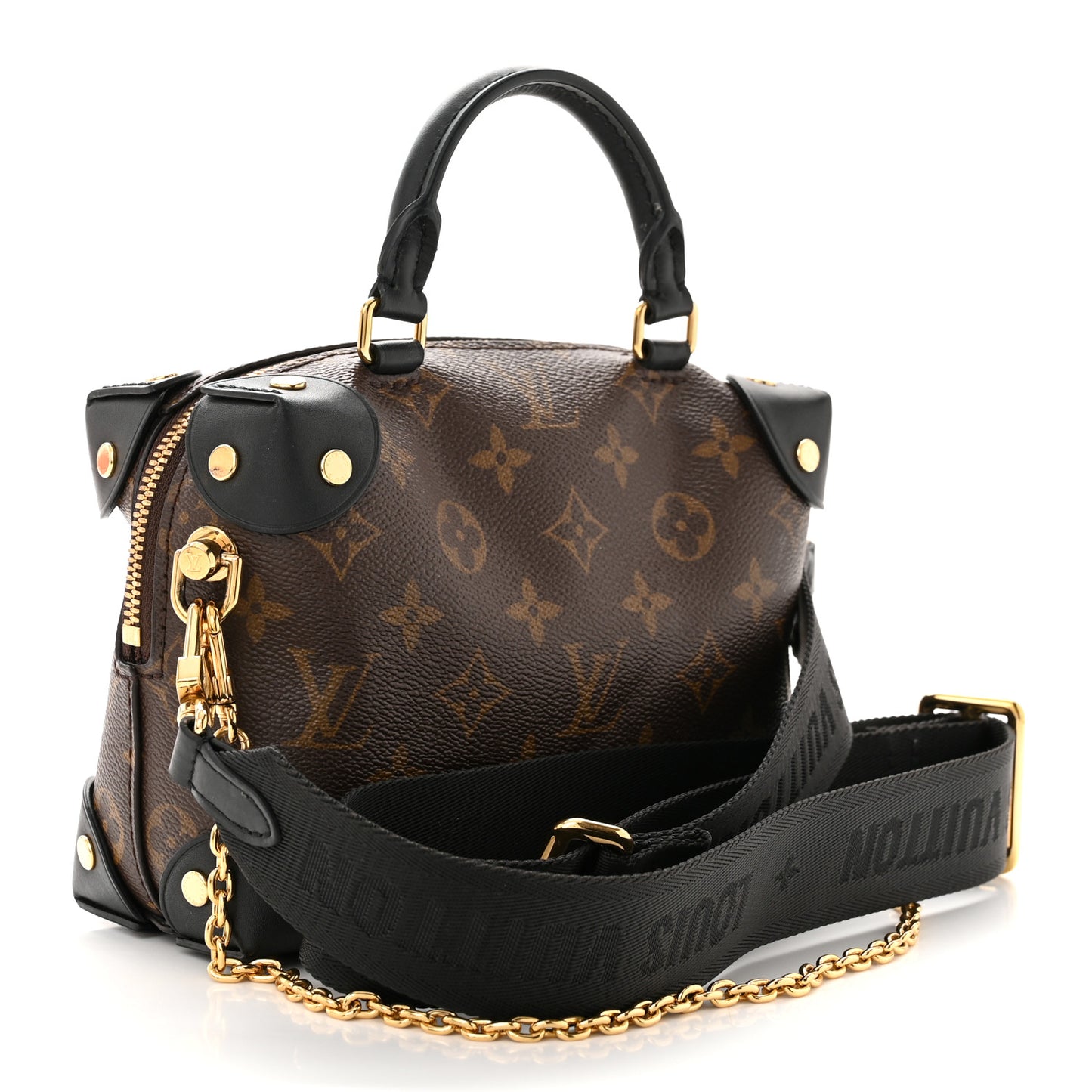 Monogram Petite Malle Souple Black