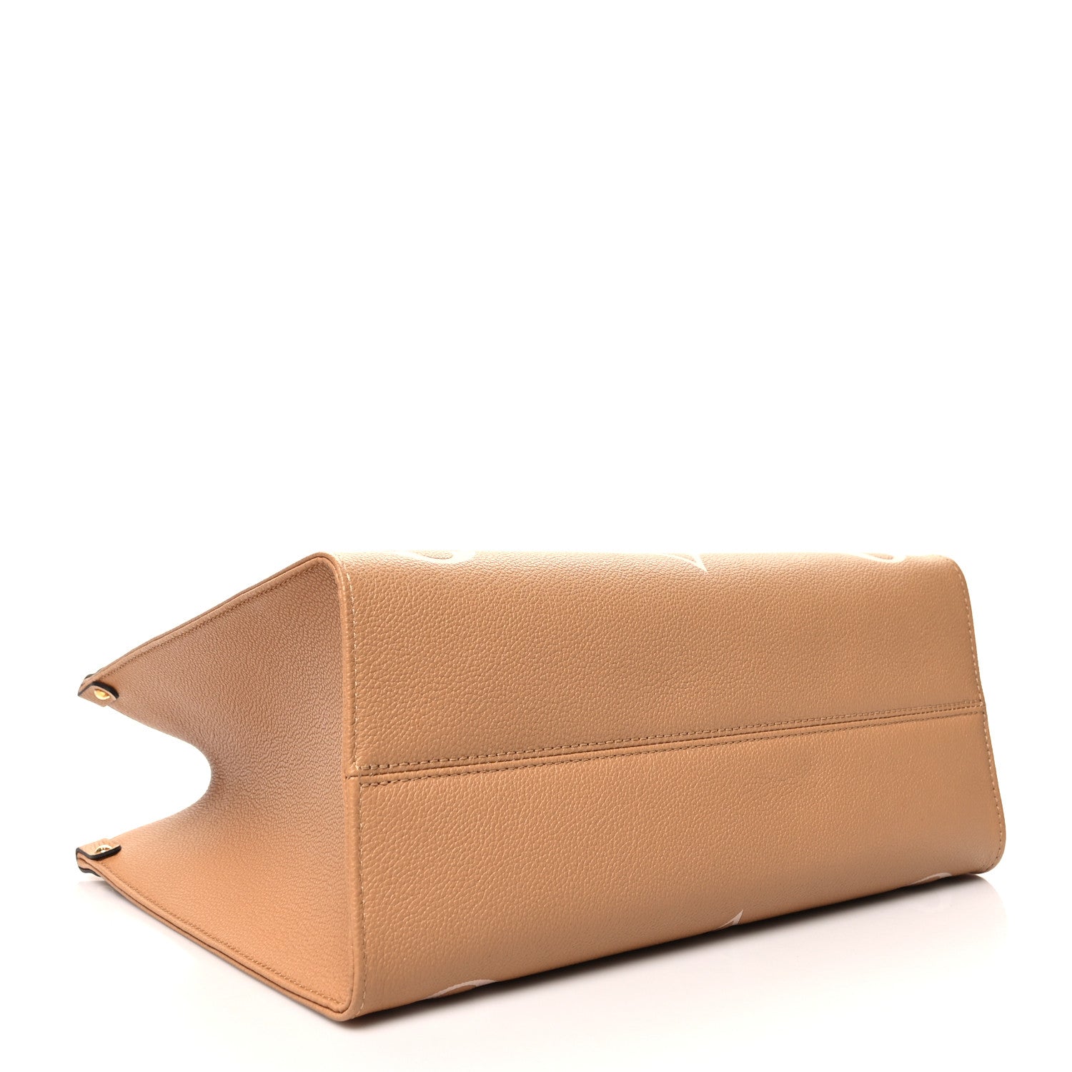 Louis Vuitton Empreinte Monogram Giant Onthego MM Arizona Creme 4 of 11