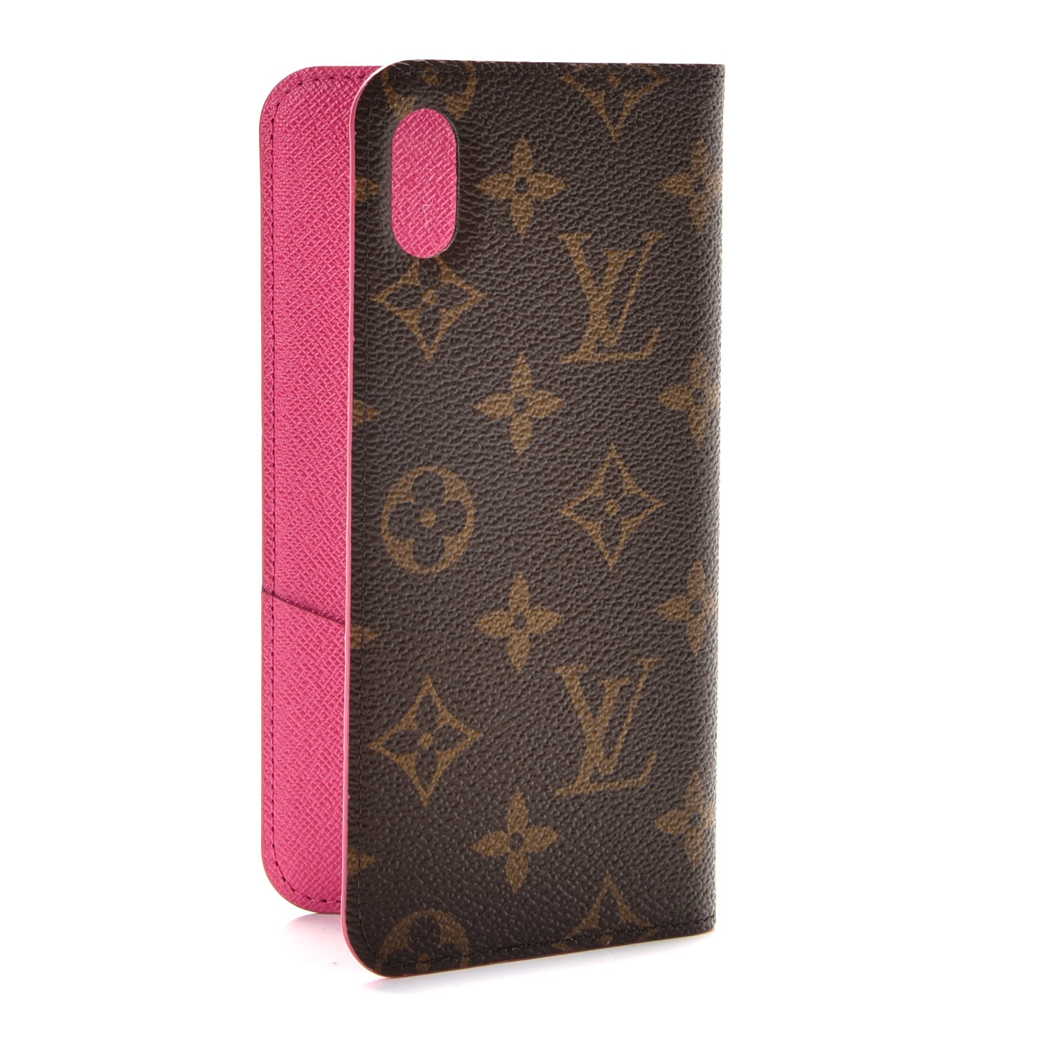 Louis Vuitton Monogram iPhone XS Max Folio Case Rose Pop 2 of 6
