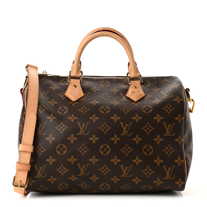 Louis Vuitton Monogram Speedy Bandouliere 30 1 of 11